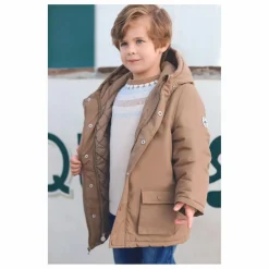 Online Tartine et Chocolat Doudoune Sherpa Réversible | Taupe