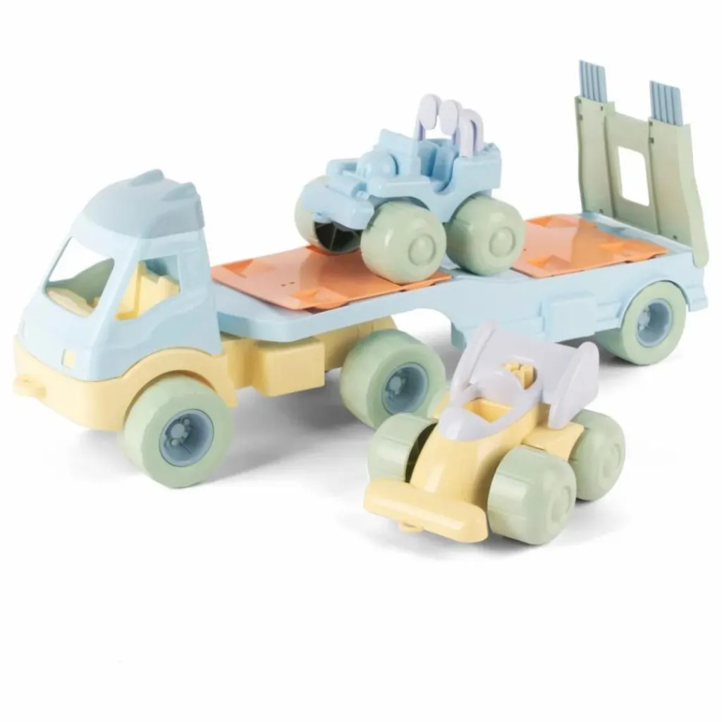 Discount Dantoy Dépanneuse et ses 2 voitures en bioplastique Multicolore