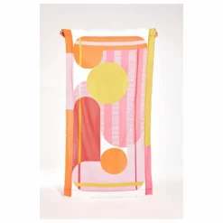 Mapoésie Drap de plage Abstract | Rose Hot