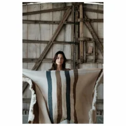 Libeco Drap de plage Dakota Stripe | Ecru Best