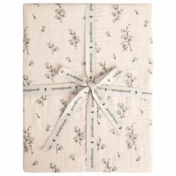 Sale garbo&friends Drap-housse Bluebell en mousseline de coton | Crème
