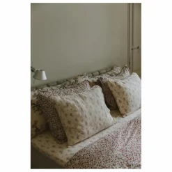 Hot garbo&friends Drap-housse Bluebell en mousseline de coton | Crème