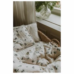 garbo&friends Drap-housse Blueberry en mousseline de coton |