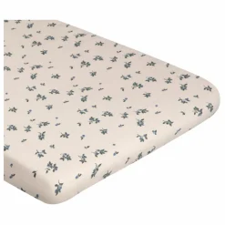 garbo&friends Drap-housse Blueberry en mousseline de coton |