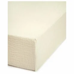 Nobodinoz Drap-housse en coton bio | Naturel