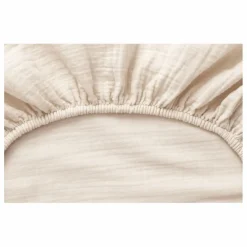 garbo&friends Drap-housse en mousseline de coton | Sable Sale