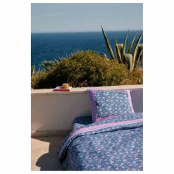 Discount Louise Misha Drap-housse Nicole en coton bio | Bleu foncé