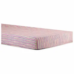 Louise Misha Drap-housse Nicole en coton bio | Rose fuschia