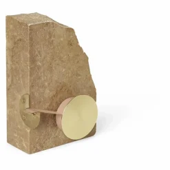 Ferm Living Petits Rangements|Dérouleur de scotch en travertin |