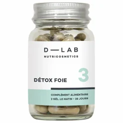 D-LAB NUTRICOSMETICS Détox Foie Complément alimentaire - 1 mois Non teinté Online