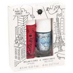 Enfant Nailmatic Kids Duo vernis et rollette brillant à lèvres Magique |