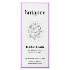 Femme Enfance Paris Parfums|Taille Voyage|Eau de toilette L'Eau Lilas - 50 ml