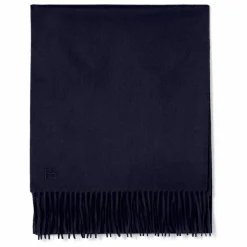 Outlet Bompard Echarpe Classique EB Cachemire | Bleu marine