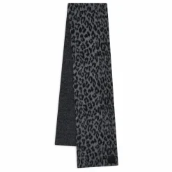 Femme Anine Bing Echarpe Hannah Léopard Alpaga |