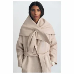 Hot the new society Echarpe Kristine Laine Recyclée | Sable