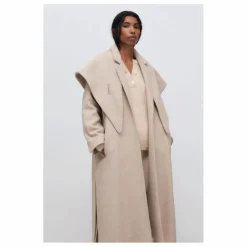 Hot the new society Echarpe Kristine Laine Recyclée | Sable