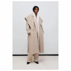 Hot the new society Echarpe Kristine Laine Recyclée | Sable