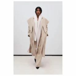 Hot the new society Echarpe Kristine Laine Recyclée | Sable