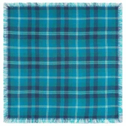 Bompard Echarpe Mini Carré Tartan Cachemire | Vert Cèdre