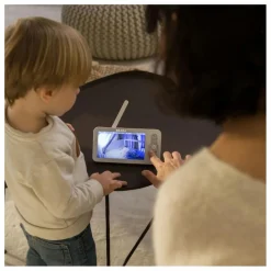 Clearance Béaba Ecoute bébé vidéo Zen Light Night | Blanc - Ivoire