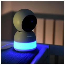 Clearance Béaba Ecoute bébé vidéo Zen Light Night | Blanc - Ivoire