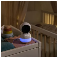 Clearance Béaba Ecoute bébé vidéo Zen Light Night | Blanc - Ivoire