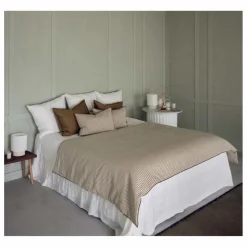 New Maison de Vacances Edredon Vice Versa en toile Portofino | Terracotta