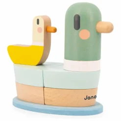 New Janod Empilable Canards Multicolore