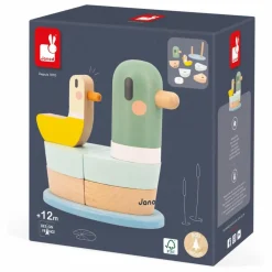 New Janod Empilable Canards Multicolore