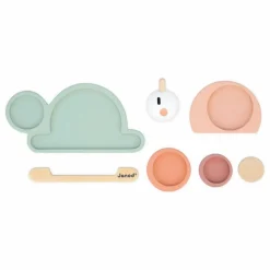 Janod Empilable Sensoriel Escargot Multicolore