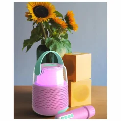 MOB Enceinte et Karaoké KS-80 | Rose