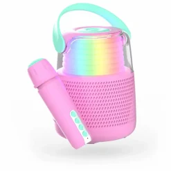 MOB Enceinte et Karaoké KS-80 | Rose