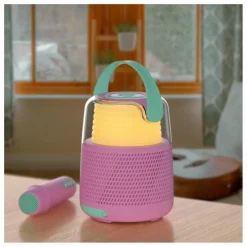 MOB Enceinte et Karaoké KS-80 | Rose