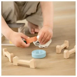 Sale Done by deer Enclos en bois Sheepy | Sable