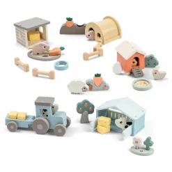 Sale Done by deer Enclos en bois Sheepy | Sable