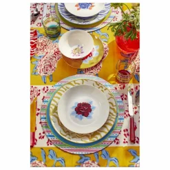 Lisa Corti Ensemble d'assiettes Indian Tiger - Set de 3 | Gold Best