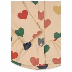 Enfant Konges Sløjd Robes, Combinaisons|Bodies, Combinaisons|Ensemble de Pluie Faire Cœurs |