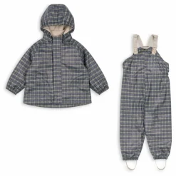 Enfant Konges Sløjd Combinaisons|Robes, Combinaisons|Ensemble de Pluie Palme Carreaux |