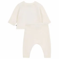 Petit Bateau Ensemble Pull et Legging Pingouin Laine |