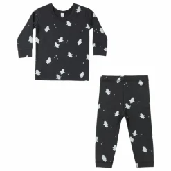 New Quincy Mae Ensemble Pyjama Ghosts | Noir