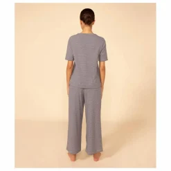 Petit Bateau Ensemble Pyjama Milleraies - Collection Femme | Bleu marine Hot