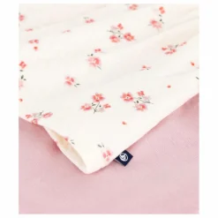 Petit Bateau Ensemble Robe et Legging Fleurs Coton Bio |