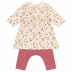 Petit Bateau Ensemble Robe et Leggings Fleurs |