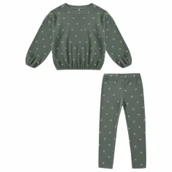 Enfant Rylee + Cru Robes, Combinaisons|Bodies, Combinaisons|Ensemble Sweat et Legging Ditsy Eponge |