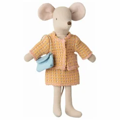 Maileg Poupées|Ensemble tweed pour maman souris