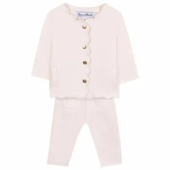 Tartine et Chocolat Ensemble Veste et Pantalon | Rose pâle Sale