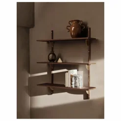 Clearance Ferm Living Etagère Sector | Chêne fumé
