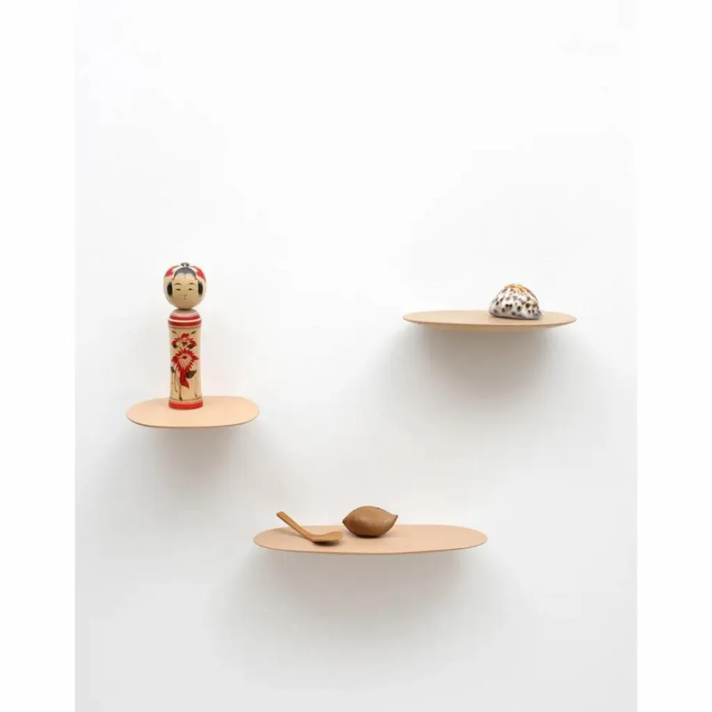 Moustache Etagères en céramique Isola, Studio Brichetziegler - Set de 3 | Beige Clearance