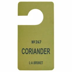 Hot L:A BRUKET Etiquette parfumée Coriandre 247 Non teinté