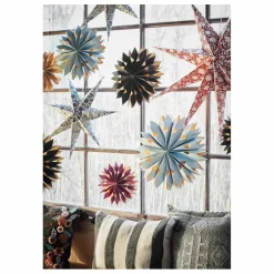 Madam Stoltz Etoile en papier recyclé | Gris